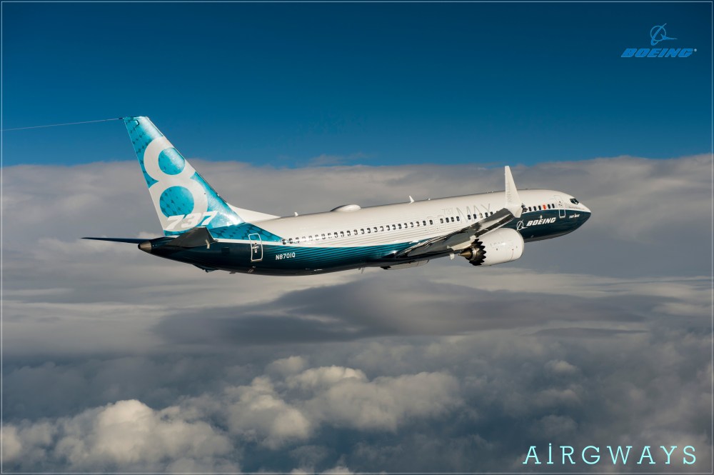 737MAX First Flight