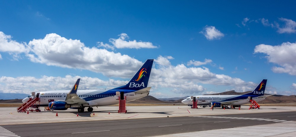 Resultado de imagen para aeropuerto internacional de la paz bolivia BoA