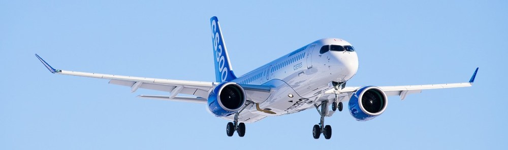 First flight of the second Bombardier C Series CS300/Correcteur d'orthographe et grammaireflagfrançaisarrowgif Première envolée du deuxième Bombardier C Series CS300