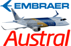 Resultado de imagen para Austral Embraer E190 png
