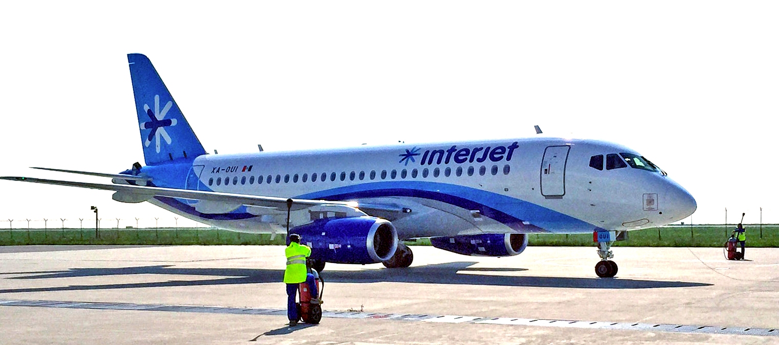 Dificultades flota SSJ-100 de Interjet |
