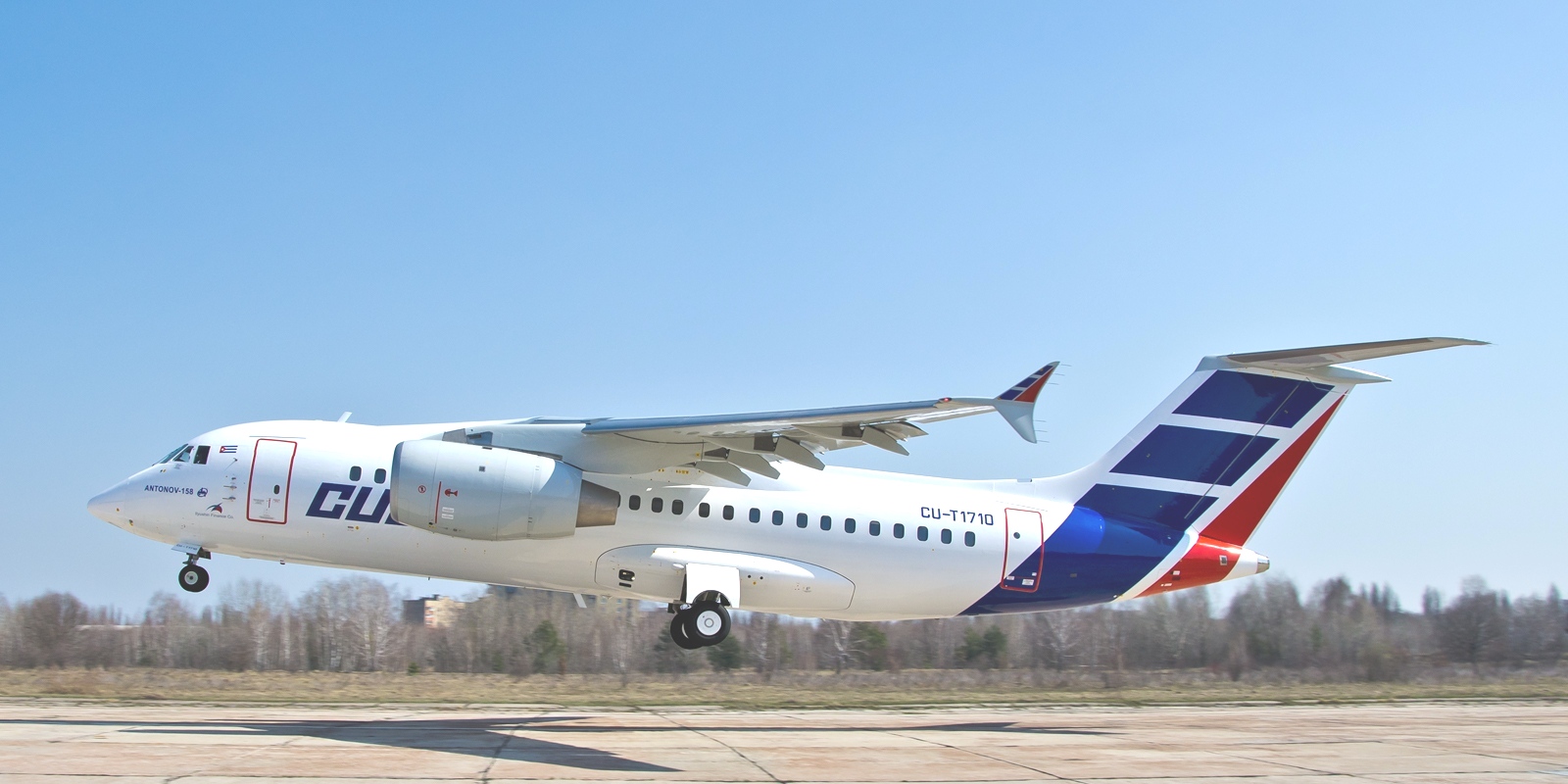 Cubana pone en tierra flota Antonov 158 |