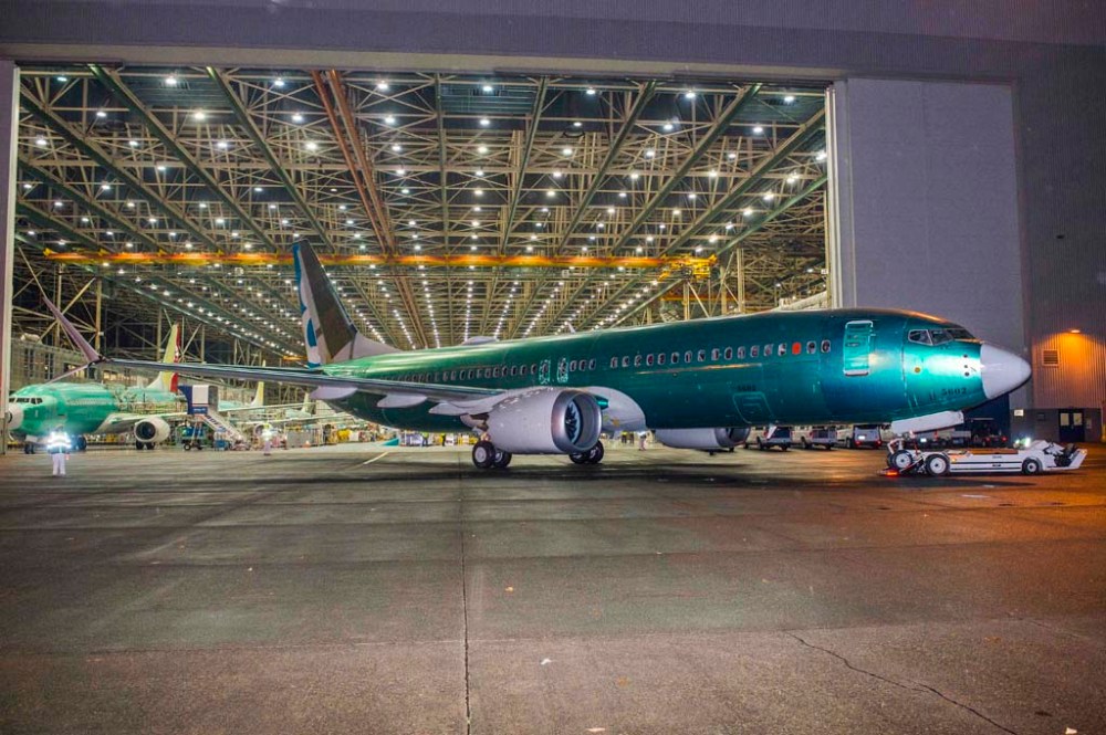 First 737 MAX Renton Factory Roll Out