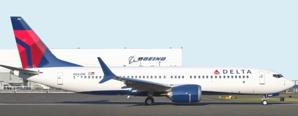 Delta reposiciona al Boeing 737 MAX |