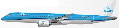 KLM Cityhopper E195-E2-007
