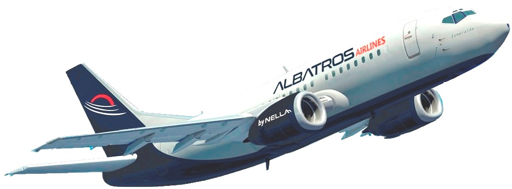 AW-Albatros Airlines_Boeing 737
