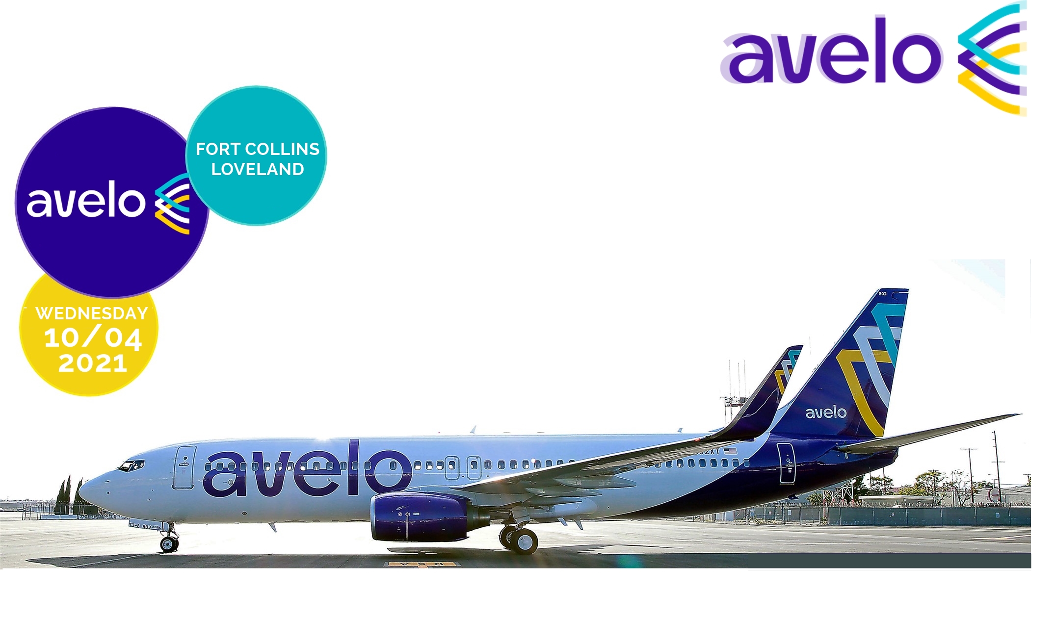 Avelo inaugura Fort Collins/Loveland