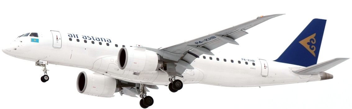 AW-Air Astana_Embaer E190-E2-002
