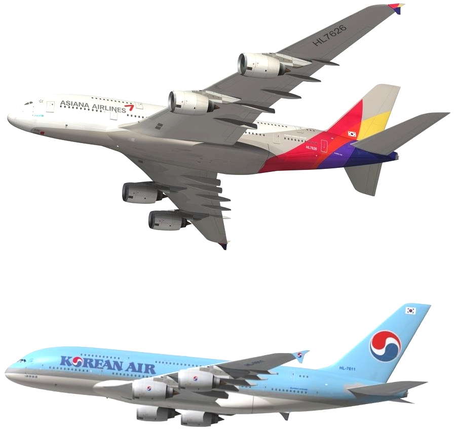 AW-Korean Air Lines-Asiana Airlines__A3808000